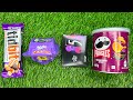 Unpacking Lollipops! Milka Secret Box and Pringles mini ASMR