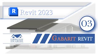 #REVIT 2023 | 03- Créer Gabarit revit