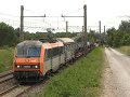 Des Trains biens chargé en gare de Villeneuve !