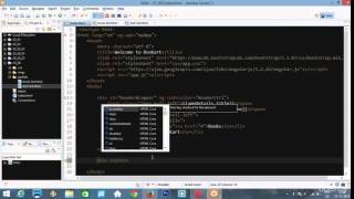 spa using routing angularjs
