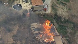 Southern California Wildfire Latest: At least four major fires currently burning