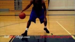 Scissor Crossover Dribbling Drill | NBA Ball Handling Workouts Iverson Hardaway | Dre Baldwin