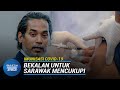 IMUNISASI COVID-19 | Bekalan Vaksin Mencukupi Bagi Imunisasi Di Sarawak