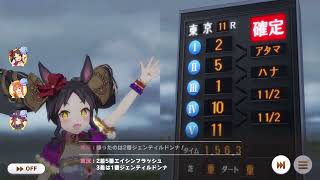 ウマ娘プリティーダービー ルームマッチのBGMをリッジレーサーVにしてみた