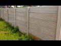 buy concrete fence panels post diy