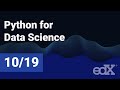 Python Basics for Data Science - Loops