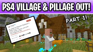 Minecraft PS4 Village & Pillage Update Out Now! Console Edition 1.90 Part 1