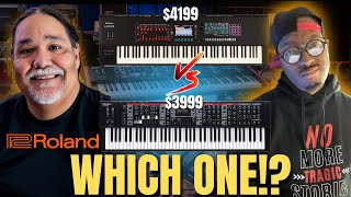 SHOCKING DIFFERENCES! Roland V-Stage Vs Roland Fantom...Which One Should YOU BUY!? Feat. @EdDiazKeys