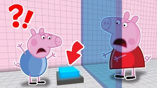 George Trolls Peppa in Teamwork Puzzles!