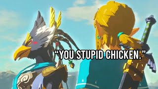 Breath of the Wild but Link has SUBTITLES (Part 1)