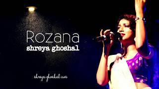 Rozana | Naam Shabana | Shreya Ghoshal Lyrics AVS