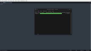 Responsive Terminal Progress Bar