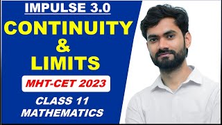 LIMITS & CONTINUITY MHT-CET ONESHOT LECTURE | MHT-CET 2023 | IMPULSE BATCH