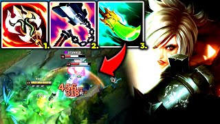 RIVEN TOP IS THE PERFECT CHAMP TO 1V9! (MY #1 FAVORITE BUILD) - S13 Riven TOP Gameplay Guide