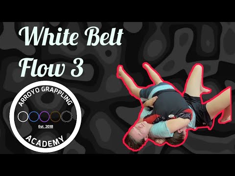 BJJ Beginner - White Belt Flow 3! Improve Your Jiu-jitsu Skills QUICKER ...