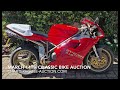 what is in the Motorcycle auction on March 14th