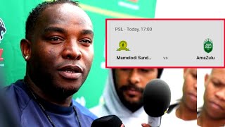 Benni Maccarthy Said Something Again On Today's Game Amazulu vs Mamelodi Sundowns