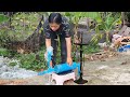 Free Energy pump | I turn PVC pipe into high speed water pump from deep well 100% work Life Huck,