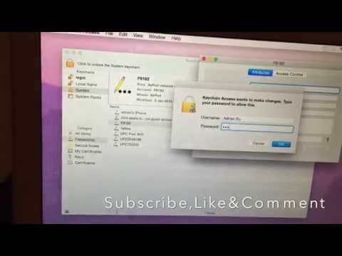 The easiest way to find your wifi password on MACBOOK The easiest way to find your wifi password on MACBOOK