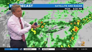 New York Weather: CBS2's 10/25 Monday Evening Update