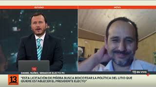 Núñez (PC): "La licitación busca boicotear política del litio de Boric"
