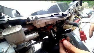 CARA perbaiki SEIN di MIO M3 yamaha 125 saat di ganti LED semua