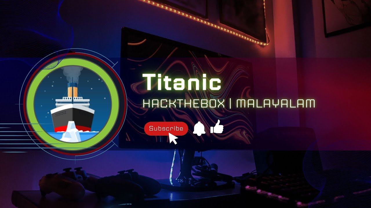 Titanic Htb Hack The Box Malayalam Walkthrough Htb Ethical