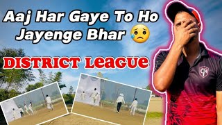 Match No. 3 District League 🏏 Cricket With Vishal Match Vlog