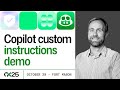 Your codebase, your rules: Customizing Copilot with context engineering
