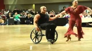 Aubree Marchione & Nick Scott Represent USA at 2010 Paralympics Wheelchair Ballroom Dancing