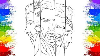🌟 Doctor Strange 2 the Multiverse of Madness Coloring Page 🌟 How to draw Doctor Strange 🌟