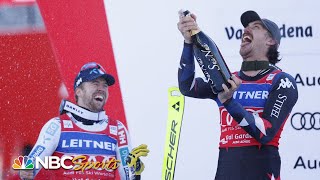 Team USA's Bryce Bennett STUNS downhill field with shocking win from bib 34 in Italy | NBC Sports