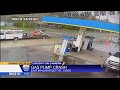 Caught on camera: Man arrested DUI after crashing into gas pump in Chico