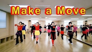 Make a Move Line Dance[&Count]초급라인댄스