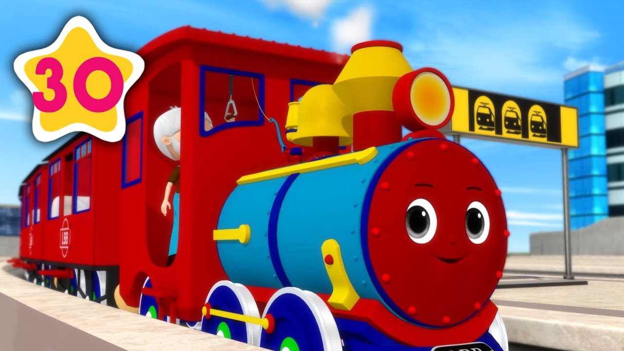 Choo Choo Train V2 | +More Kids Songs | Nursery Rhymes | Little Baby ...