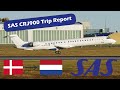 4K | TRIP REPORT | SAS Bombardier CRJ-900 | CPH - AMS ✈