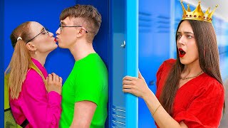 POPULAR vs UNPOPULAR STUDENT || How to Be COOL in School and College By 123GO! SCHOOL