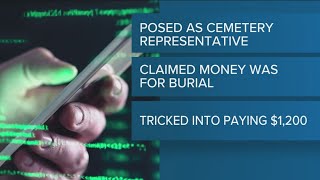 Scam aimed at grieving families