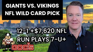 NFL Picks - New York Giants vs Minnesota Vikings Prediction, 1/15/2023 Wild Card NFL Free Picks