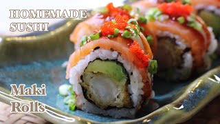 Sushi - Maki - Ngon Như Nhà Hàng - Cách Nấu Cơm Sushi Thơm Ngon Đậm Đà