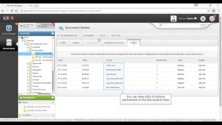 End User: View Record History with KRIS Record and Document Management System