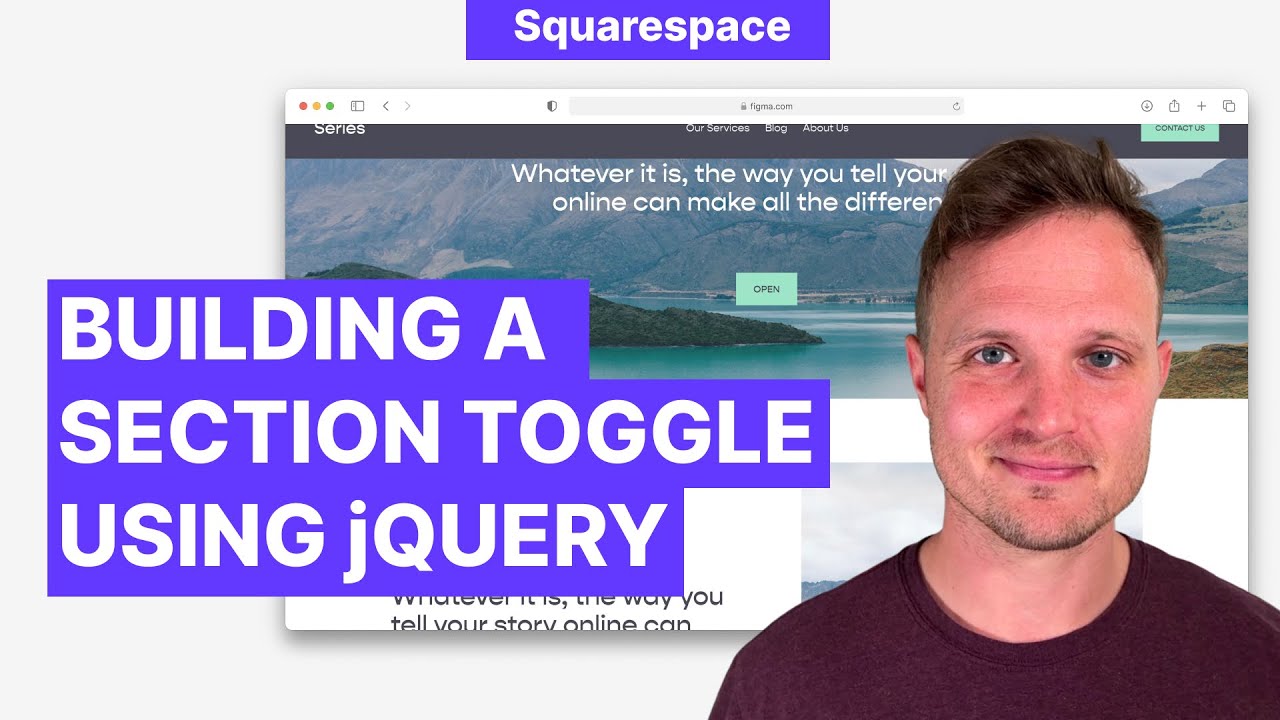 Using JQuery To Build A Show / Hide Section Toggle - YouTube