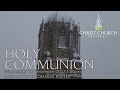 Holy Communion Wednesday 7th December 2022 1.05pm