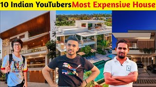 10 Indian Youtubers Most Expensive House | Mr Indian Hacker, Techno Gamerz, As Gaming, Elvish Yadav
