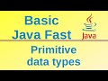 Primitive data types - Basic Java Fast (3)
