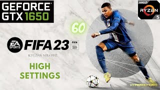 GTX 1650 | FIFA 23 GAMEPLAY | Asus TUF Gaming FX505DT | 1080p | High SETTINGS