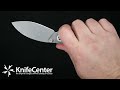 Vosteed Knives Nightshade TS Folding Knife