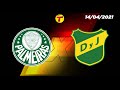 Palmeiras X Defensa y Justicia - Final Recopa Sul-Americana - AO VIVO - 14/04/21