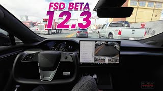 Tesla FSD Beta - 12.3 Downtown to Costco