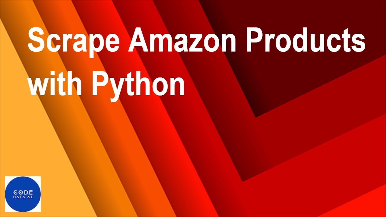 Scrape Amazon Products With Python - YouTube